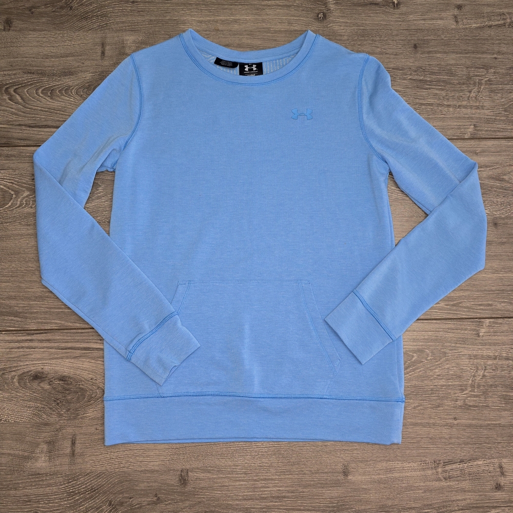 Under armor light blue women's size small cold gear long sleeve